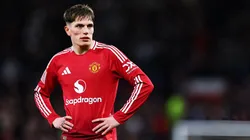 Garnacho y una pista sobre su futuro