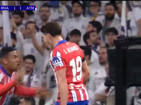 El golazo espectacular de Julián Álvarez en Real Madrid vs. Atlético de Madrid