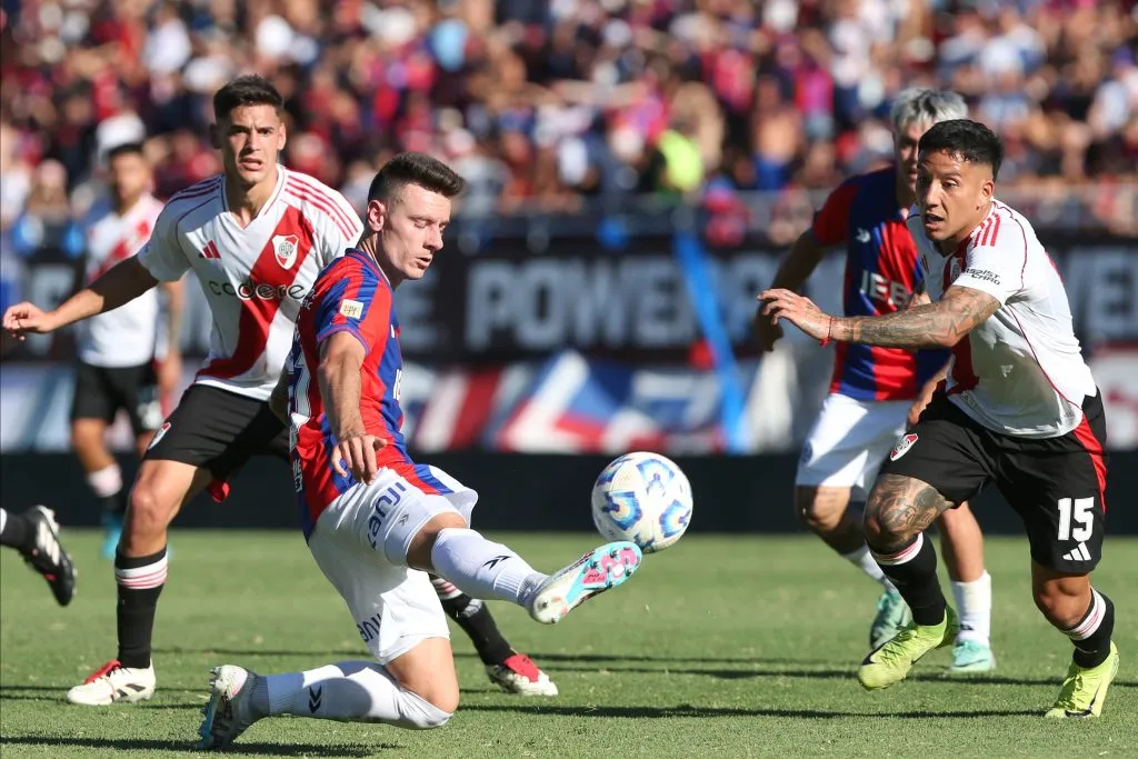 Malcom Braida, jugador de San Lorenzo. (Getty)