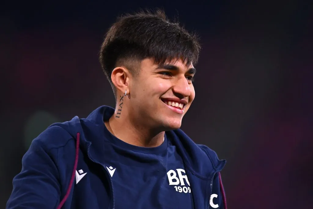 Santi Castro, futbolista de Bolonia. (Foto: Getty)