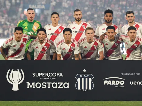Jugador x Jugador de River vs. Talleres por la Supercopa Internacional