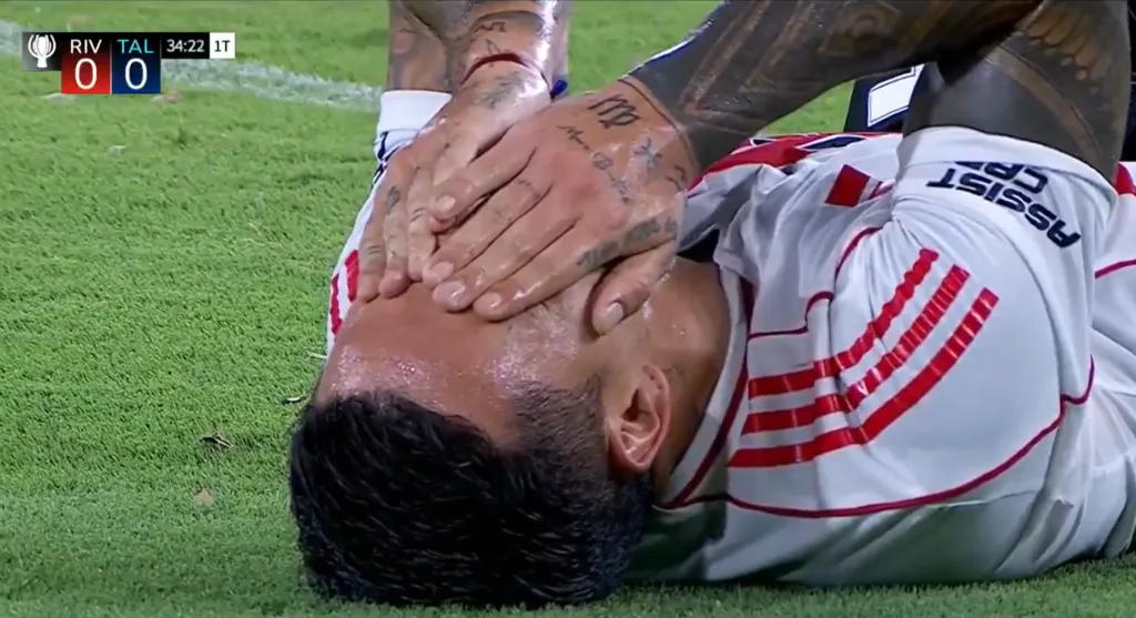 El lamento de Sebastián Driussi.