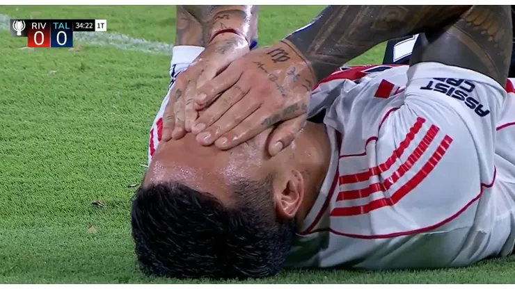 El lamento de Sebastián Driussi.