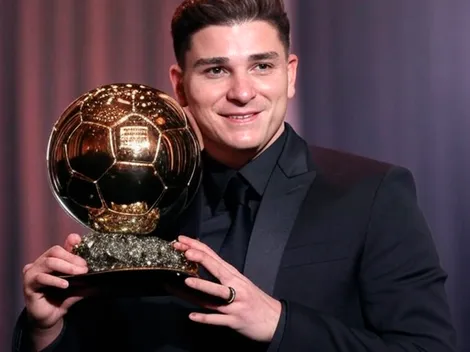 No será en Atlético de Madrid: la IA decretó en qué año Julián Álvarez ganará el Balón de Oro