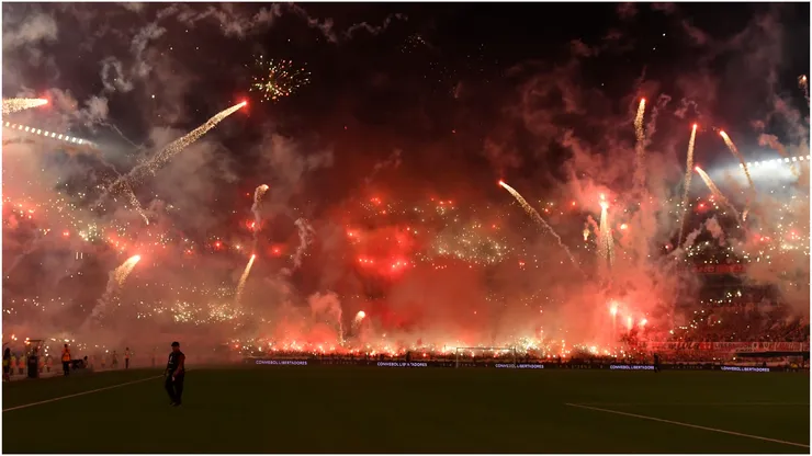 Así fue el recibimiento de River ante Atlético Mineiro