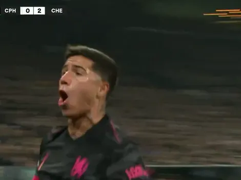 El golazo de Enzo Fernández en FC Copenhague vs. Chelsea