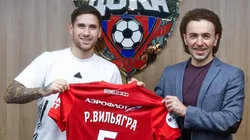 Rodrigo Villagra en CSKA Moscú.