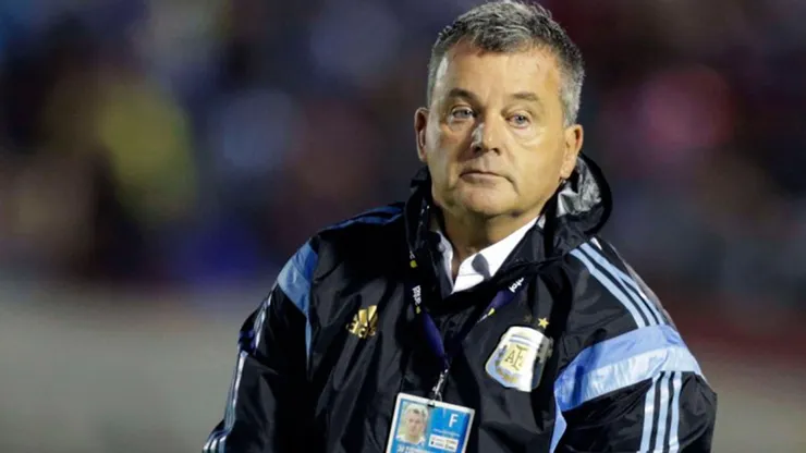Humberto Grondona en la Selección Argentina.