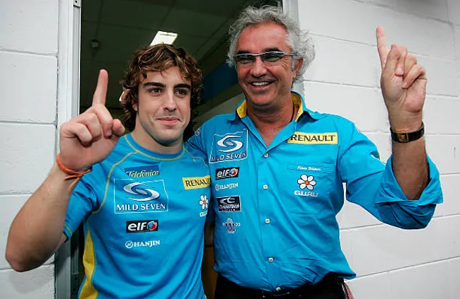 Briatore impulsó a Fernando Alonso a convertirse en el piloto que es hoy.