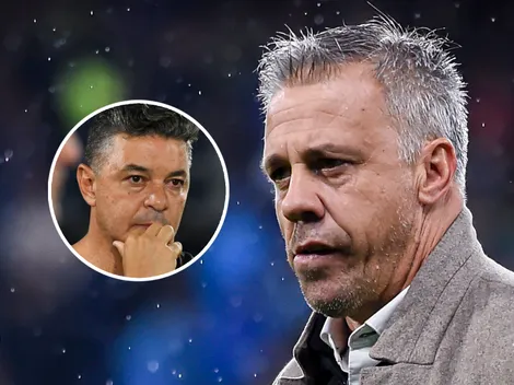 La chicana de Pusineri a Gallardo antes de visitar a River: "A Tucumán no quiere venir"