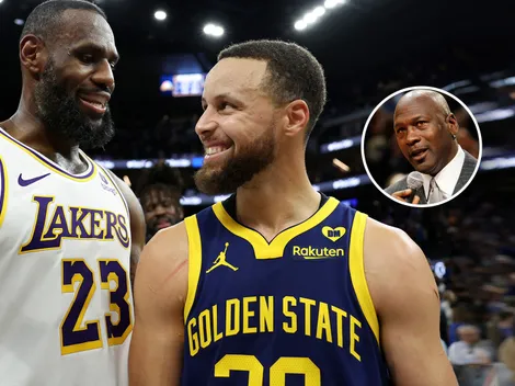Michael Jordan reveló contra quién preferiría jugar un 1v1 entre LeBron James y Steph Curry: "Sin duda"
