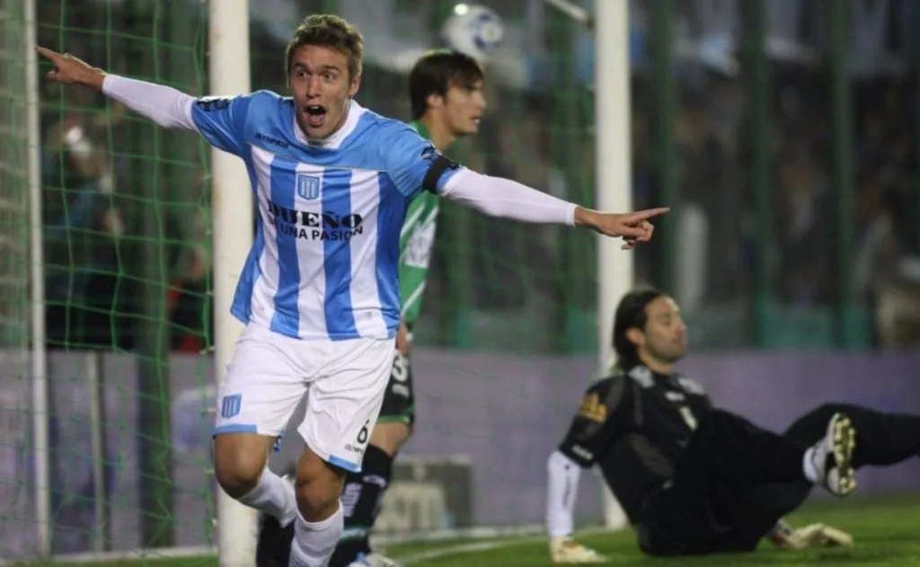 Cahais llegó a Racing con Caruso Lombardi. Jugó bastante y Russo pidió que lo compraran. Foto archivo.