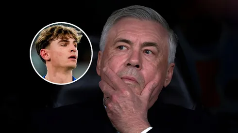 Ancelotti habló de la posibilidad de que Real Madrid pueda repescar a Nico Paz