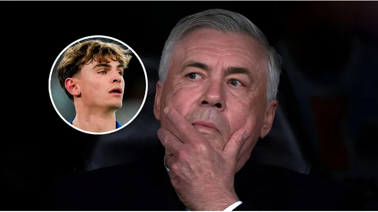 Ancelotti habló de la posibilidad de que Real Madrid pueda repescar a Nico Paz