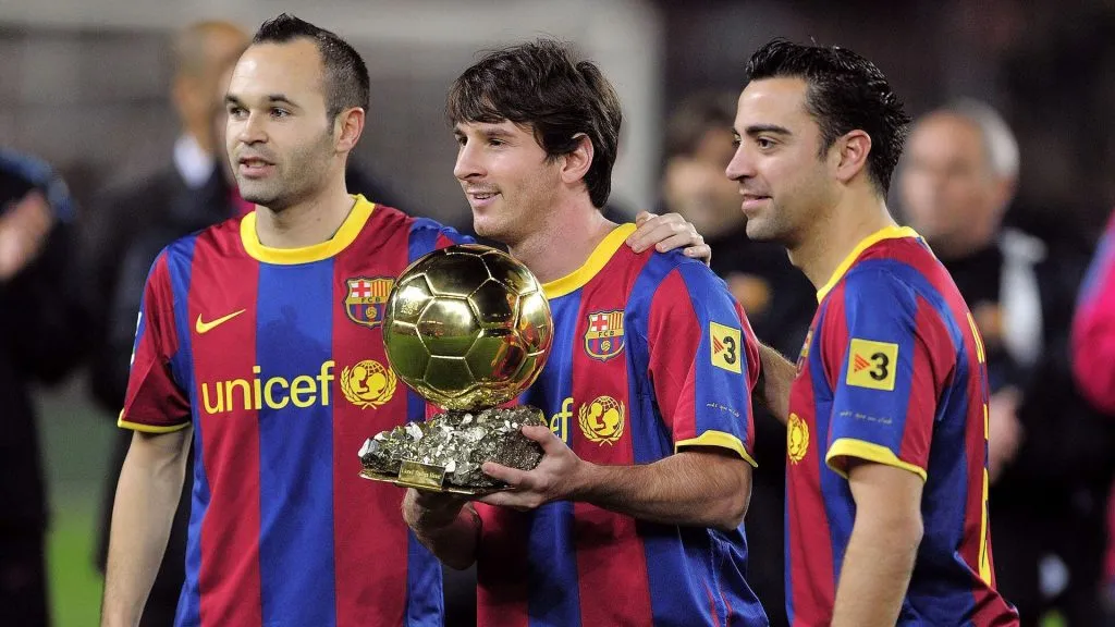 La foto que marcó una era, según Xavi.