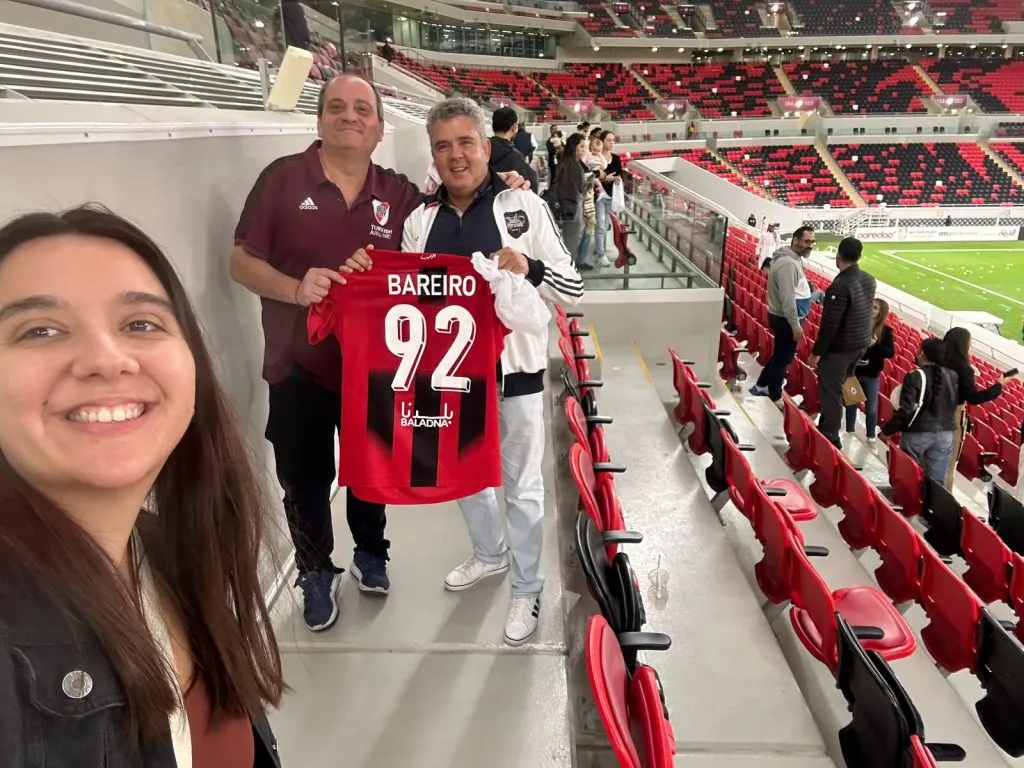 Patricio Nogueira con la 92 de Bareiro. (Foto: La Página Millonaria).