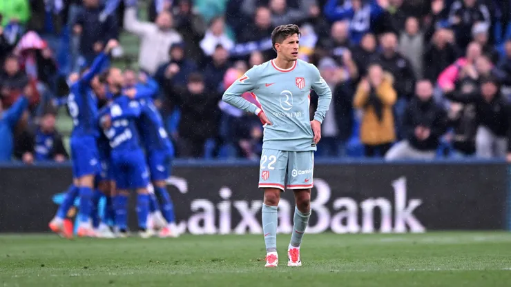Atlético de Madrid perdió 2 a 1 con el Getafe y dejó escapar tres puntos vitales en su pelea por LaLiga.