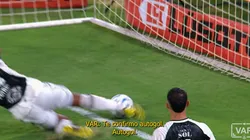 La acción más rutilante del partido.