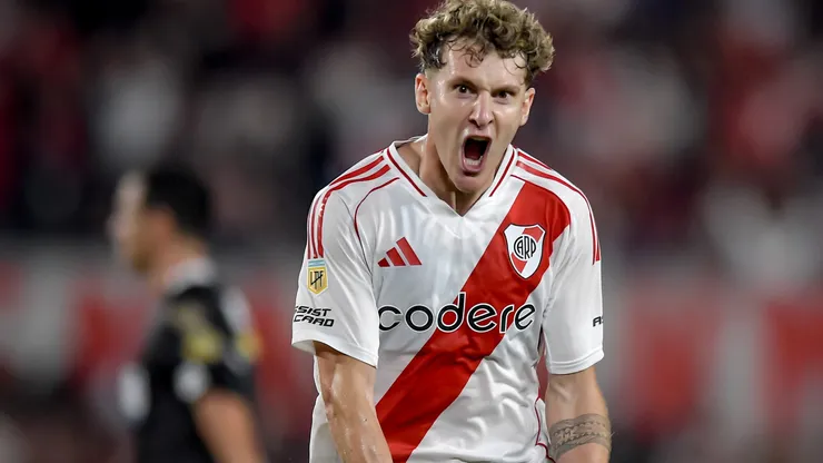 Colidio festeja su gol ante Atlético Tucumán.