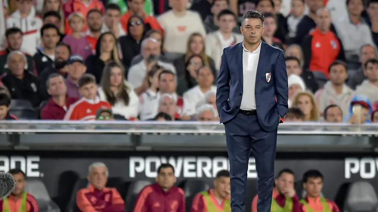 Marcelo Gallardo, entrenador de River.