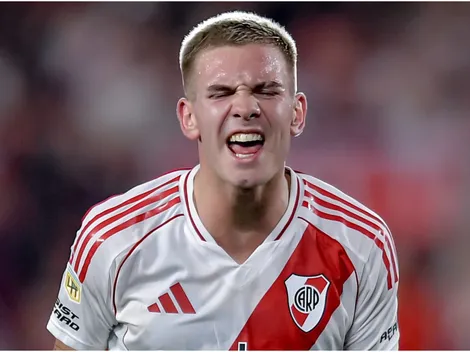 La perlita de Gallardo con Mastantuono que no se vio en TV: “¿Te saco?”