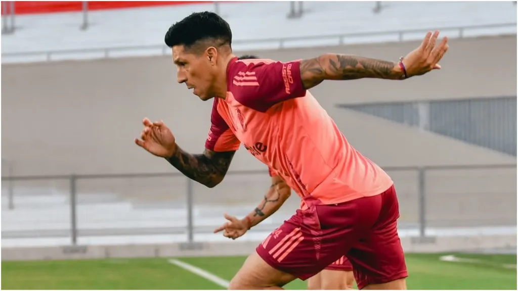 Enzo Pérez, con grandes chances de voler al once inicial.