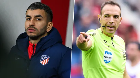 Ángel Correa se disculpó por sus insultos a Guillermo Cuadra Fernández en el Getafe vs. Atlético de Madrid.