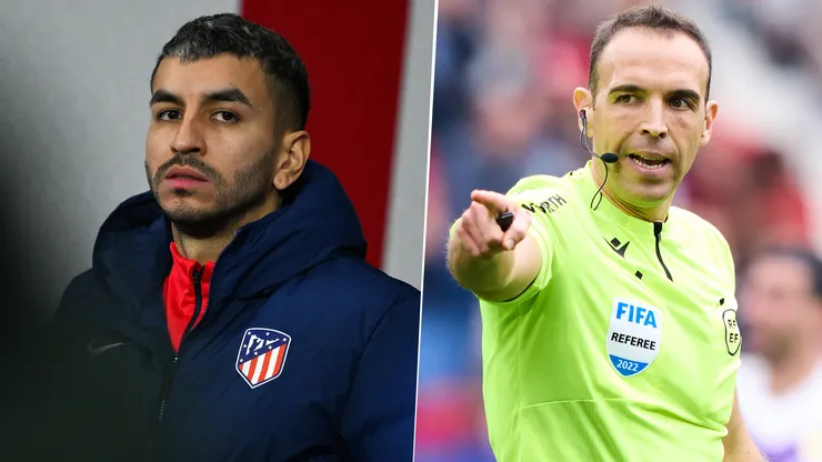 Ángel Correa se disculpó por sus insultos a Guillermo Cuadra Fernández en el Getafe vs. Atlético de Madrid.