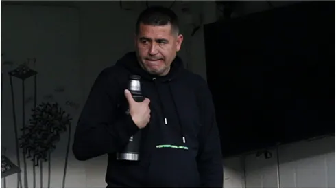 Juan Román Riquelme, presidente de Boca.