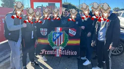 Frente Atlético, la barra del Colchonero, salió a respaldar en redes sociales a Ángel Correa.