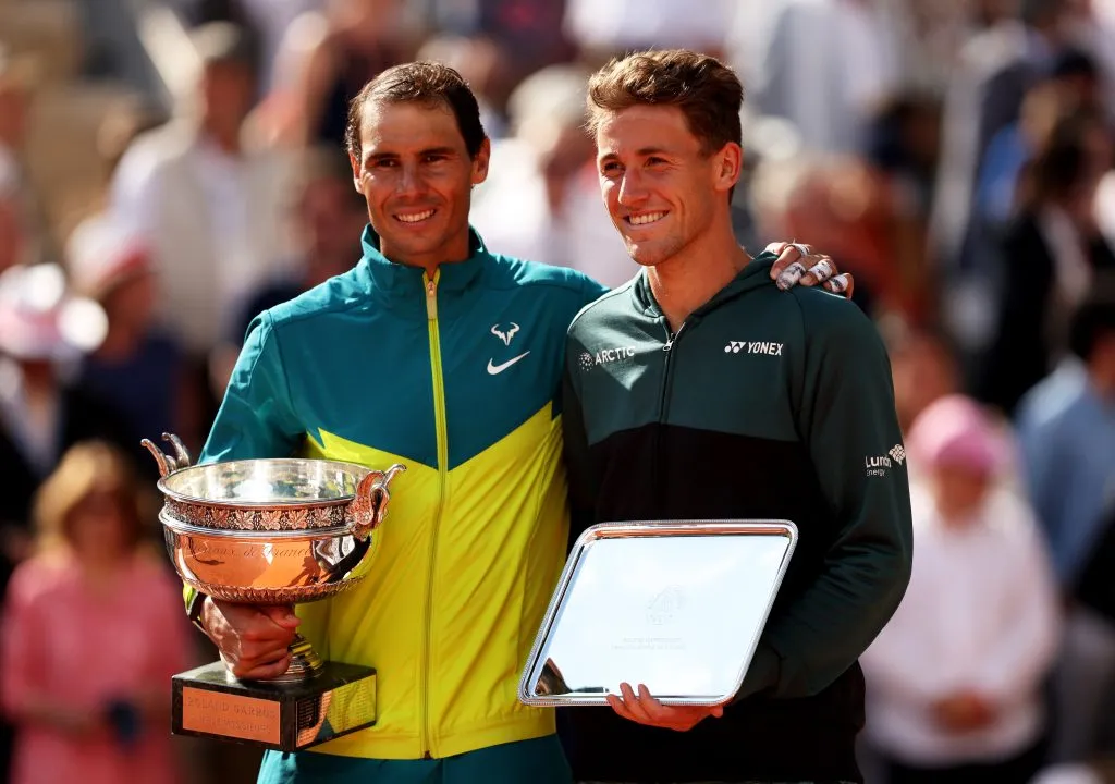 Rafael Nadal celebra su Roland Garros número 14. (Foto: Getty).