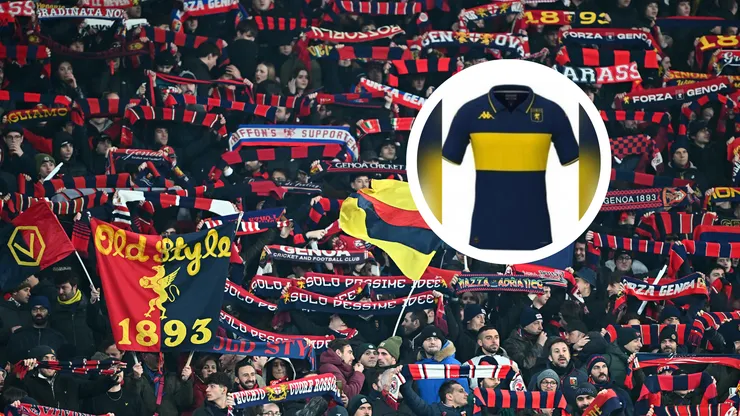 El Genoa homenajearía a Boca por sus 120 años con una camiseta suplente azul y amarilla.