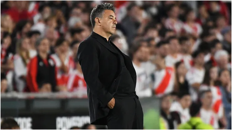 Malas noticias para el técnico de River.