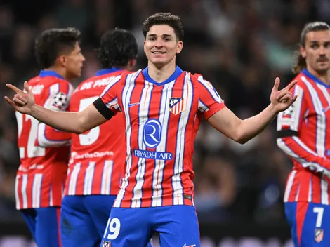 El gol de Julián Álvarez en Atlético Madrid vs. Barcelona