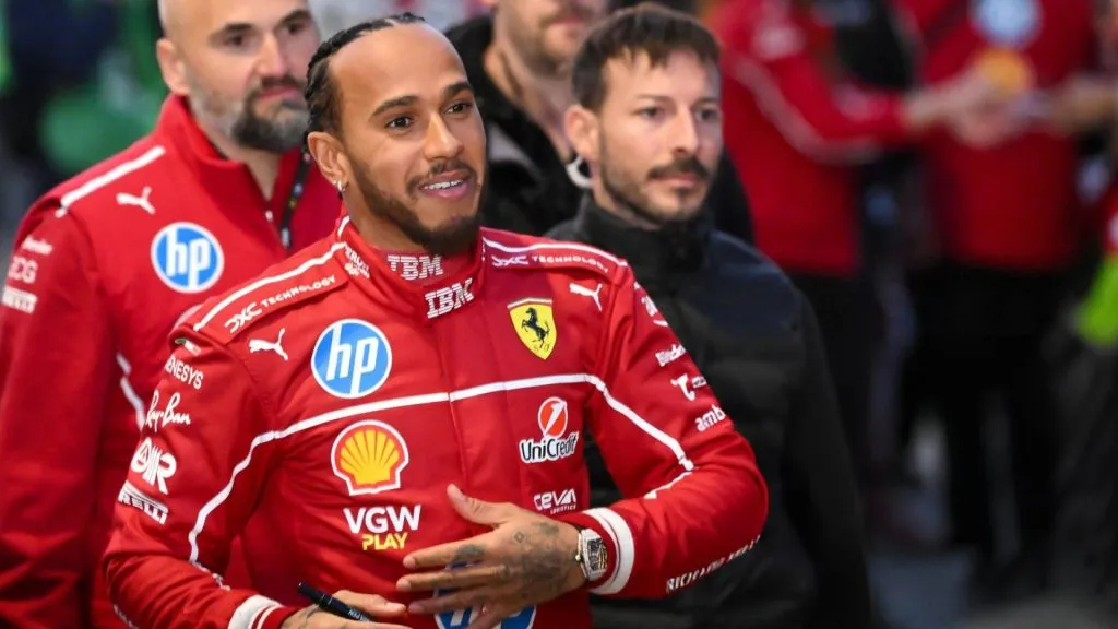 Lewis Hamilton, listo para iniciar su era en Ferrari