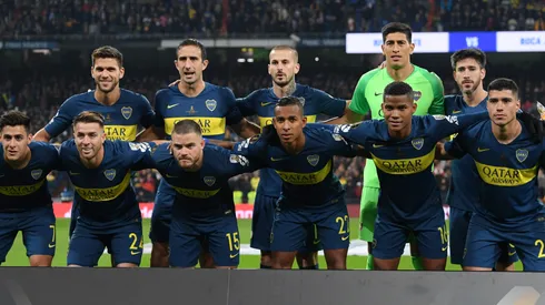 Los titulares de Boca en la final del 2018.