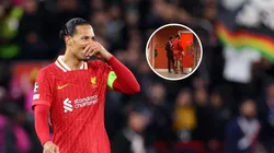 Graban a una figura del Liverpool hablando con el presidente del PSG tras la eliminación de la Champions League?