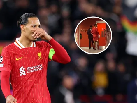 Es una figura del Liverpool, se le termina el contrato y lo descubrieron con el presidente del PSG tras la eliminación en Champions