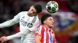 Federico Valverde y Julián Álvarez en el Metropolitano.