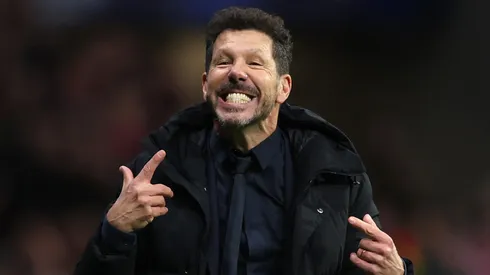 Cholo Simeone, entrenador de Atlético de Madrid.