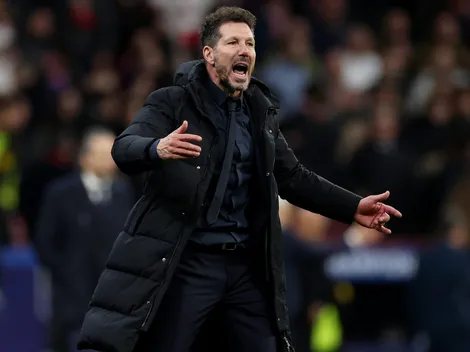 La reacción del Cholo con los hinchas tras la derrota del Atlético de Madrid