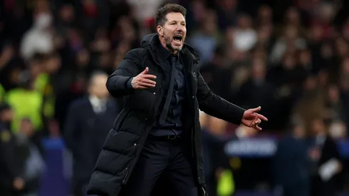 Diego Simeone le pidió a los hinchas del Atlético de Madrid que reconociera a los jugadores por su labor durante el Derbi Madrileño.