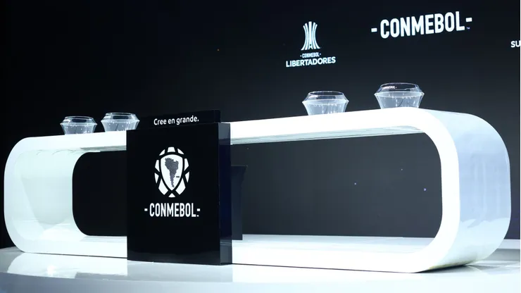 Sorteo de la fase de grupos de la Copa Libertadores 2025.