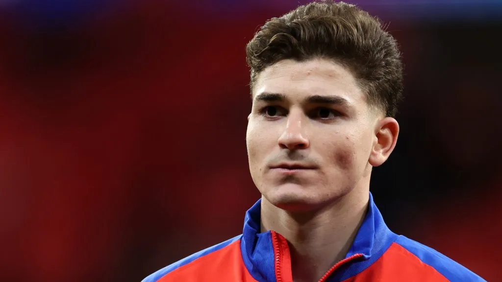 Julián Álvarez, delantero de Atlético de Madrid.