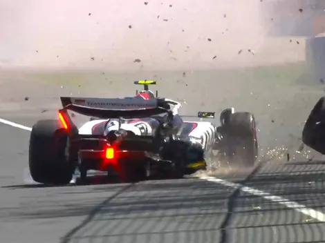 Oliver Bearman, el primer rookie en chocar y destrozar su auto en la temporada 2025 de la Fórmula 1