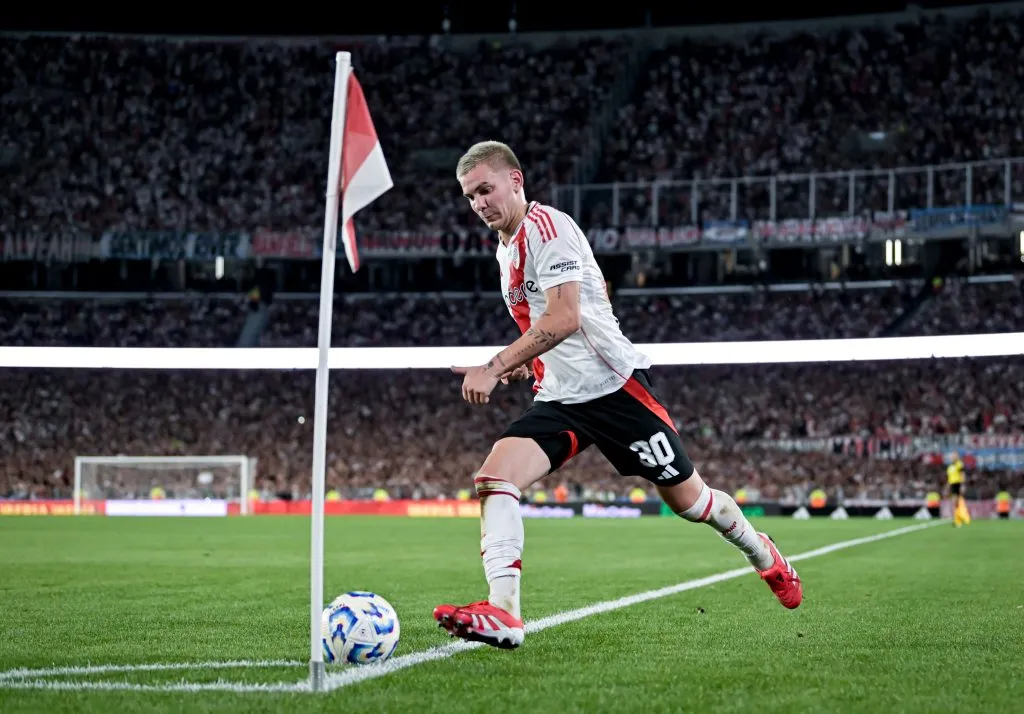 Franco Mastantuono. (Foto: Getty).