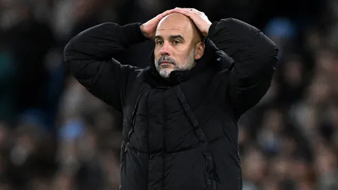 Pep Guardiola, entrenador español de Manchester City.