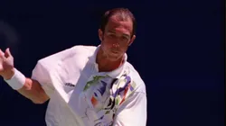 Jeff Tarango en acción.