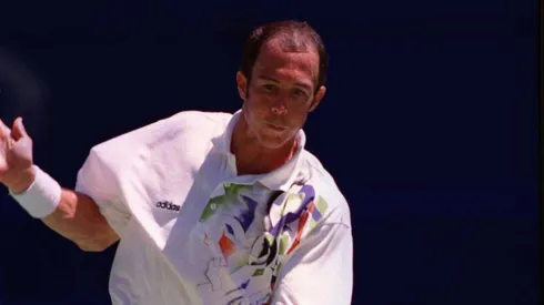 Jeff Tarango en acción.