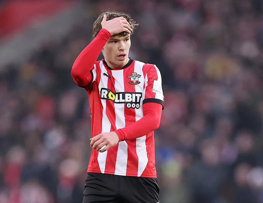 Tyler Dibling, el posible reemplazante de Garnacho en Manchester United (Getty)